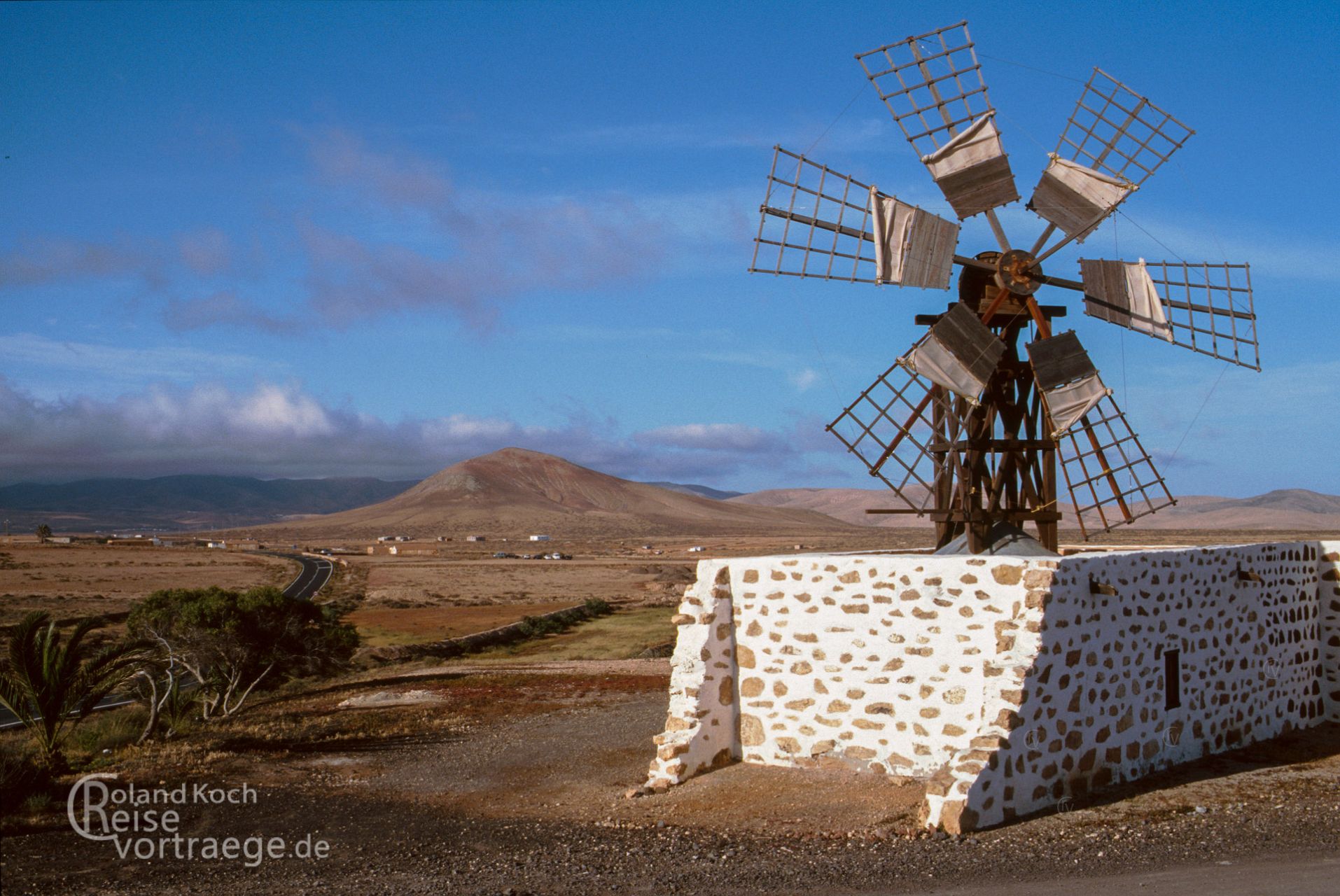 Spanien - Kanarische Inseln - Windmühle auf Furteventura